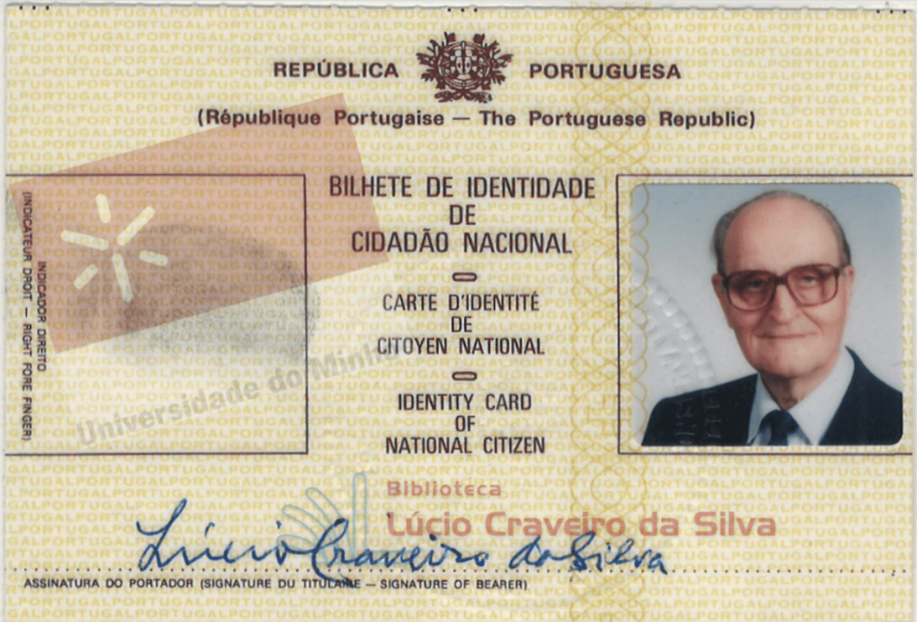 O Bilhete de Identidade era o documento nacional de identificação civil em Portugal.